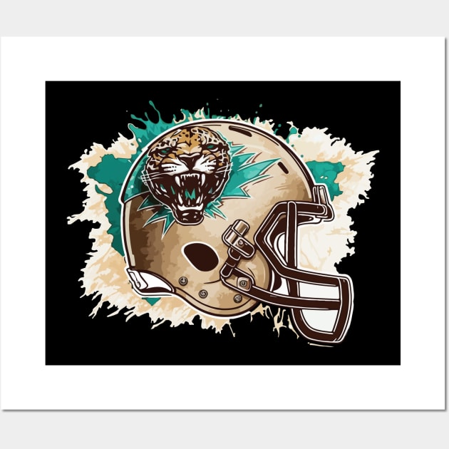 Jacksonville Football Wall Art by vectrus